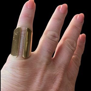 Statement Ring Gold Size 7